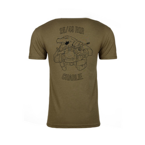 25/49 RQR - Angry Croc - Mil Green