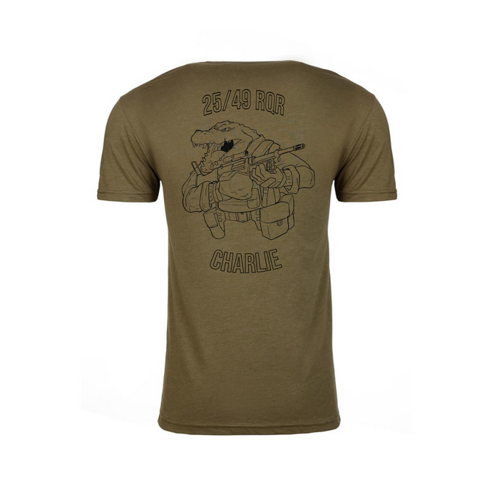 25/49 RQR - Angry Croc - Mil Green